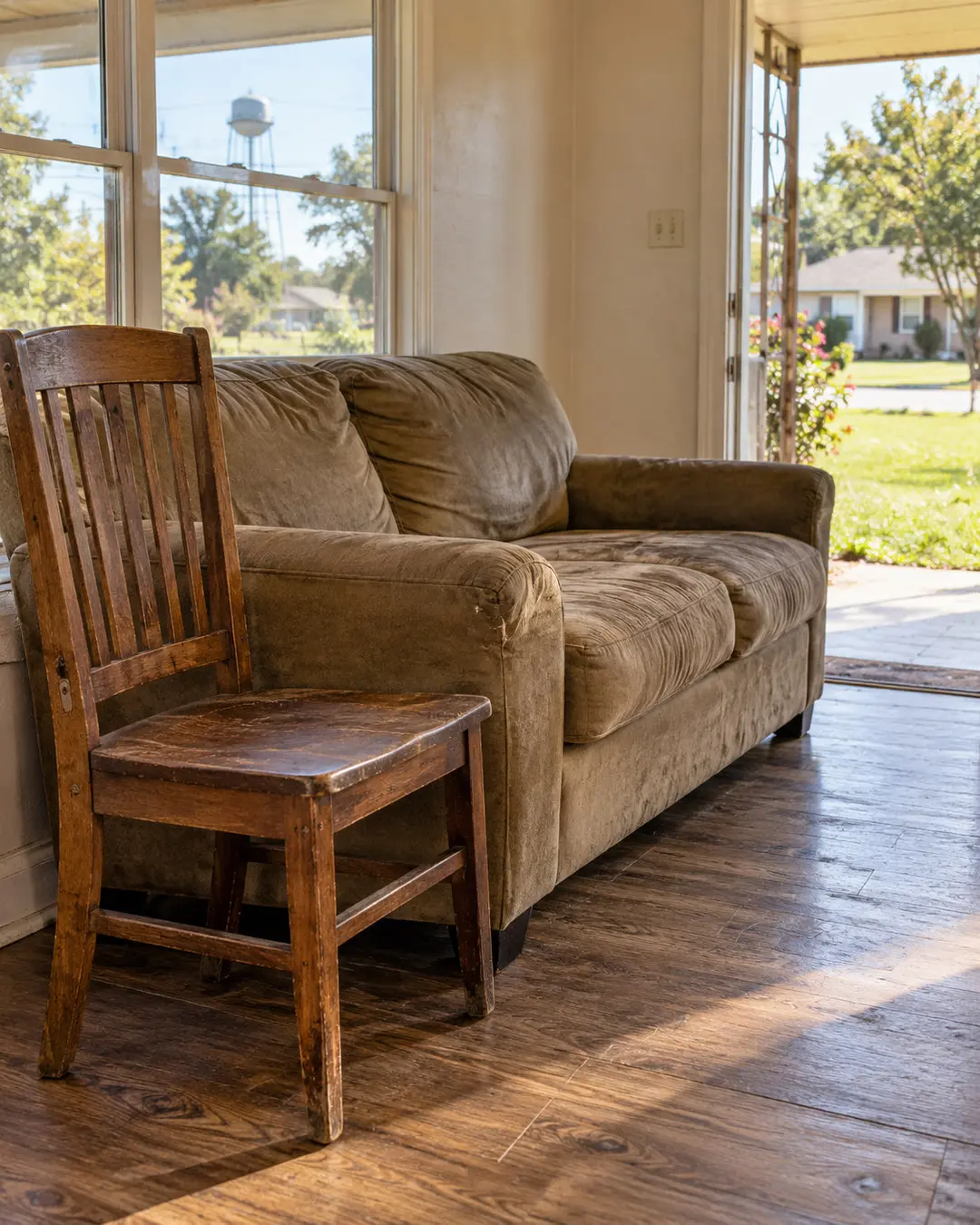 unwanted furniture ready for a pickup in the Orange area